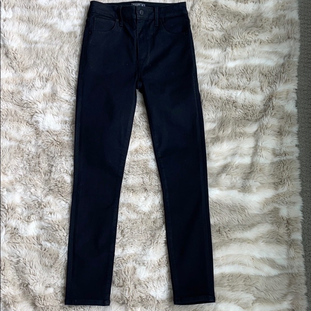 Black Abercrombie skinny Jean